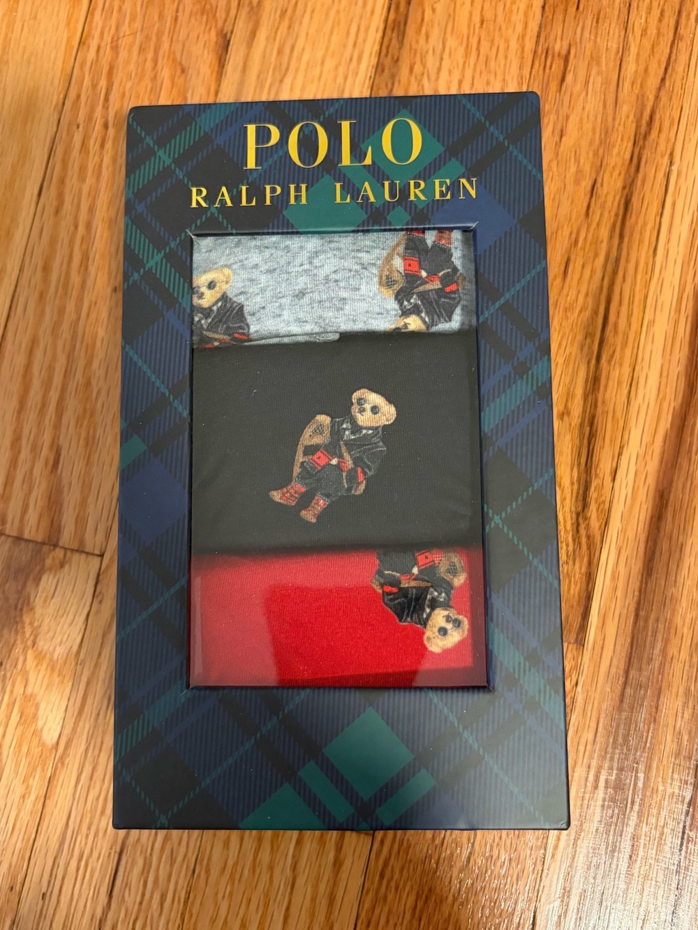 POLO RALPH LAUREN Polo Bear Men’s 3 Pack Boxer Briefs Size M